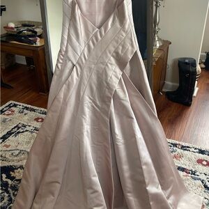 Elegant Satin Evening Gown